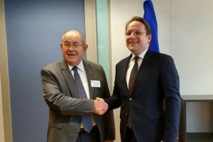 A meeting in Brussels with the new Commissioner for Enlargement