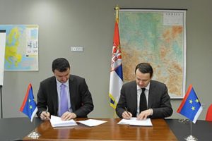 Agreement on Cooperation signed with the representation office of Petroleum Industry of Serbia in Brussels