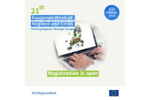 Registration is open for the 21st European Week of Regions and Cities 2023