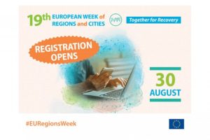 Registracija za 19. Evropsku nedelju regiona i gradova (Brisel, 11. – 14. oktobar 2021.)