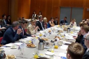 European Parliament: business breakfast on the topic of SMEs in Serbia